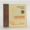Maroma Eda Cone Incense, Frankincense, 10 Count