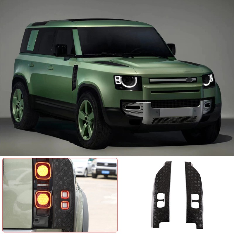 car-attention For Land Rover Defender 90 110 Black Rear Tail