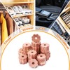 Homode Cedar Rings for Clothes Storage, 48 Pcs Cedar Blocks