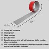 Rubber Bond Kitchen Stove Gap Covers, Self-Adhesive Stove Counter Gap