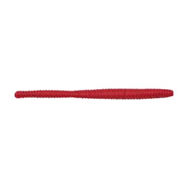 Berkley Gulp! Floating Trout Worm Fishing Bait, Fluorescent Red, 3in, Extreme Scent Dispersion, Realistic Worm Profile, Ideal for Trout