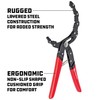 Powerbuilt Self-Adjusting Oil Filter Pliers, Adjustable Oil Filter Wrench, Grips