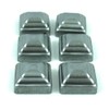 1 1/2" Pressed Steel Post Caps For Square Steel Posts