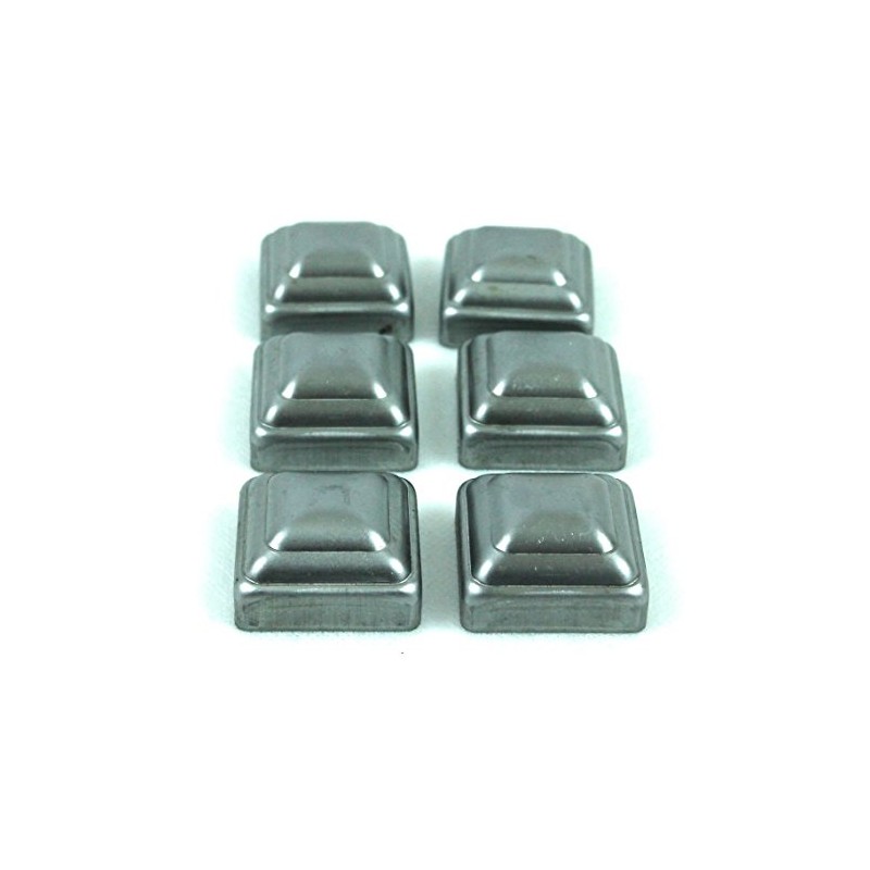 1 1/2" Pressed Steel Post Caps For Square Steel Posts