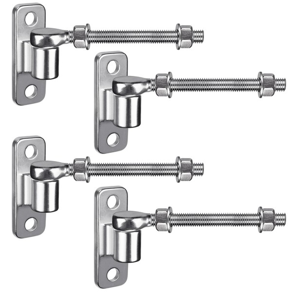 Insaga 304 Stainless Steel Heavy Duty Gate Hinges, 6'' J