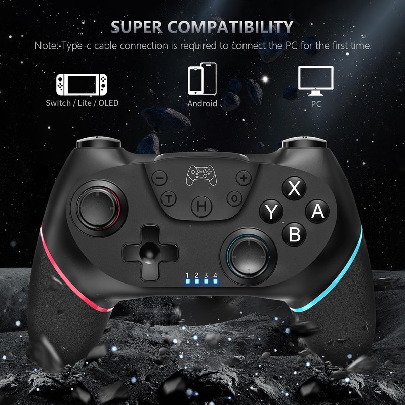 ASTARRY Switch Controller Wireless Switch Pro Controller Compatible with Switch/Switch