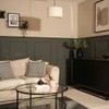 MiniSun | Modern Cream Boucle Drum Light Shade | Lamp