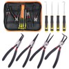 Rustark 8Pcs 7 Inch Snap Ring Pliers Heavy Duty Hook