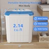 VCJ Portable Washing Machine, Twin Tub Washing Machine Laundry Compact