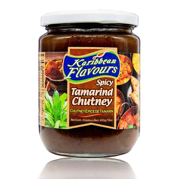 Premium Spicy Tamarind Chutney|Sauce 15 Oz (Tamarind) - Great Dipping Sauce For Samosas | Topping For Fish | Makes Sandwiches Taste Better