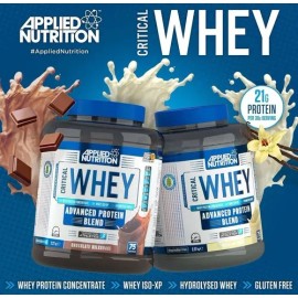 APPLIED NUTRITION CRITICAL WHEY 2 KG 67 SERVICIO SABOR BANANA                                                                                         
