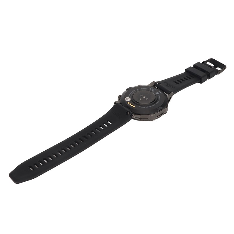 Black Outdoor Smartwatch with Speaker Waterproof Dustproof LCD Bluetooth Intelligent