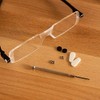 11pc Universal Compact Eye Glasses Repair Kit Case for Fixing