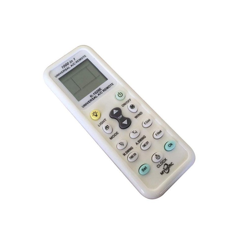 K-1028E Universal Air Conditioner A/C Remote Control for Haier, Hitachi,