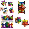Magic Star Cube Foldable Transforming Puzzle Stress Relief Brain Training