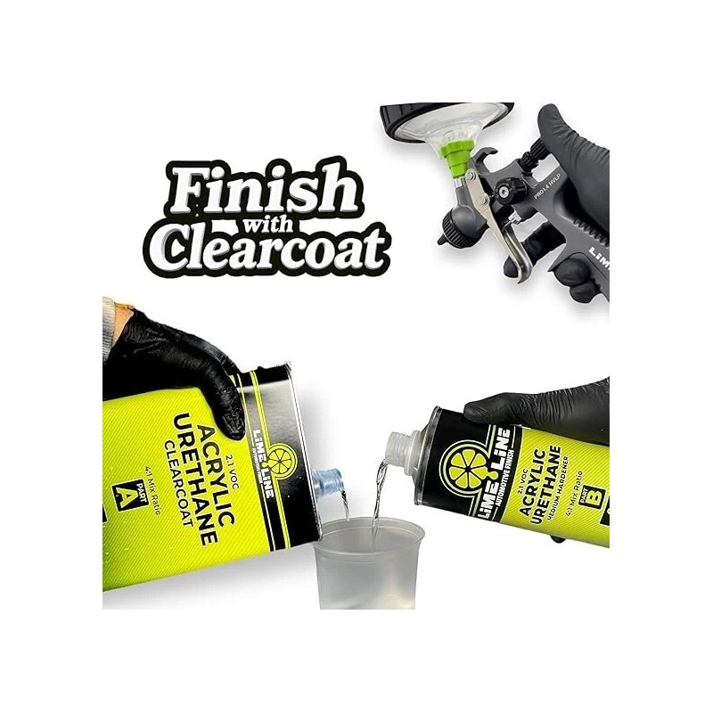 LiME LiNE Automotive Chameleon Paint - 1 Quart- [ Gold