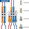 GKEEMARS 65 Pcs Compact Splicing Wire Connectors Assortment Pack, Quick