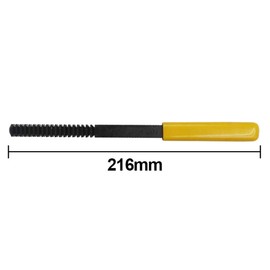 KangTeer Thread Repair File 8 in 1 0.75-3mm Pitch Bearing Steel Thread Restoration File for Cleaning Damaged Threads Nut