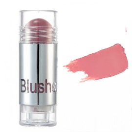 Melemando 8 Color Multi-use Face Cream Blush Stick for Cheeks, Hydrating Long Lasting Makeup Blush Highlighter Stick for Cheeks Eyes Lips for Women(04)