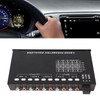 Car Audio Equalizer 5 Bands Tuning Crossover Amplifier Graphic EQ