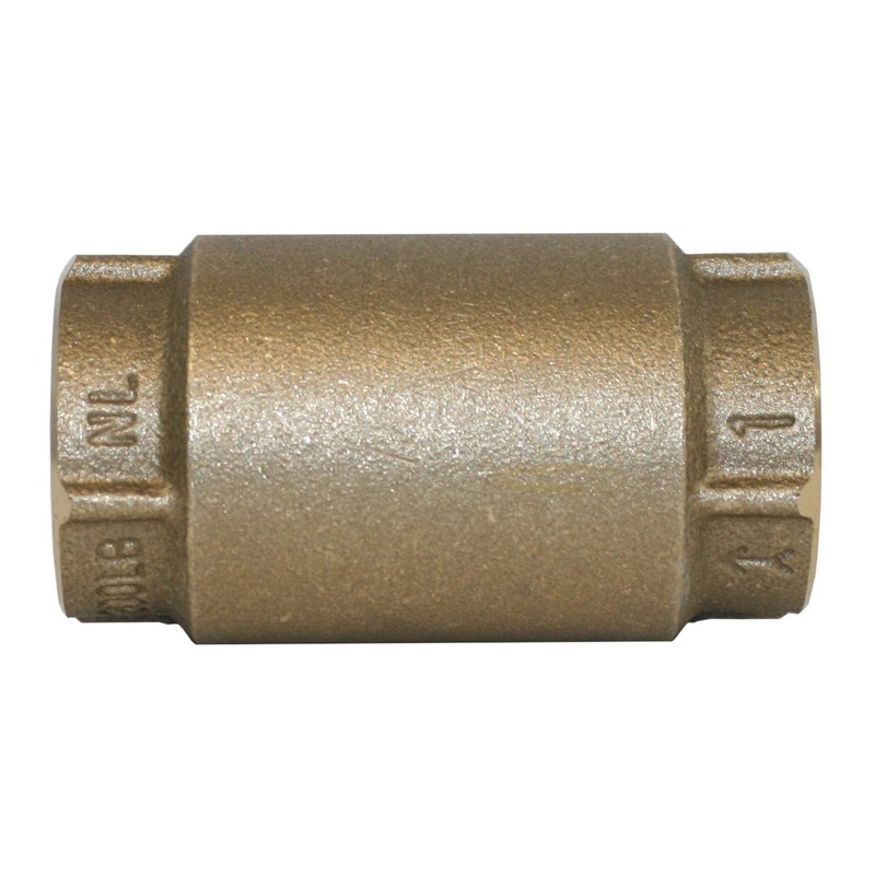 Merrill MFG CVNL100 1" No-Lead Brass Check Valve 700 Series,