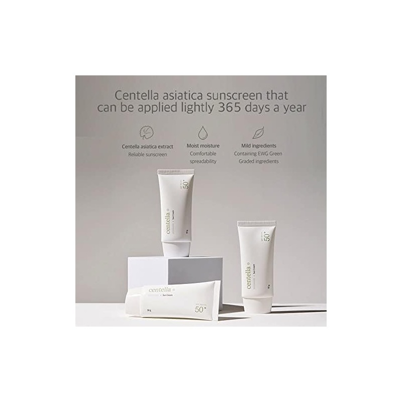 Centella Sun Cream – FPS 50+ PA++++, Protector solar tipo