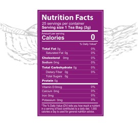 Ceylonzon Ceylon Supreme Flowery Broken Orange Pekoe Fannings Special Tea Classic Taste 25 Individually Foil-Wrapped Tea Bags 40g