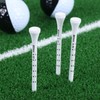 ゴルフティー 83mm 高さ調整 ロングティー 曲がらない ショート ゴルフてぃーロング ゴルフ用ティー 50個