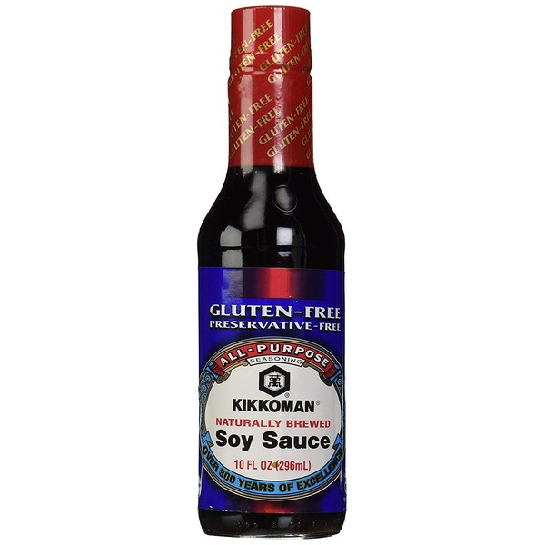 Salsa de Soya Gluten Free Soy Sauce, 10 oz Kikkoman