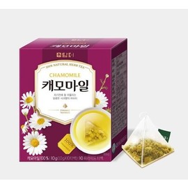 Damtuh Chamomile Tea – 100% Pure Chamomile, Caffeine-Free Herbal Tea, 10 Tea Bags (1g each)