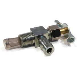 The ROP Shop Elbow Fuel Shut-Off Valve fits John Deere 208 210 212 214 216 300 312 314 Mowers