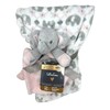 AWW GIFFTS Blankets and Beyond Baby Plush Elephant Security Blanket