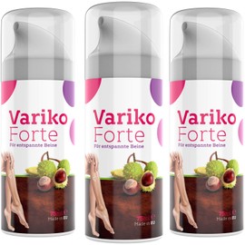 Variko Forte Gel V2 - Nourishing Gel with Valuable Ingredients - Premium Quality - 75 ml Content - 3 x