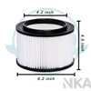 NKA 17810 Replacement Filter for craftsman shop vac filter 9-17810