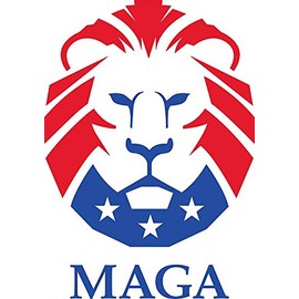 MAGNET Maga Lion | Hd Magnet Decal Fridge Metal Magnet Window Vinyl 5"