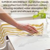 COTTONIVA Premium Kitchen Towels Pack of 6-100% Cotton 16x26 inch