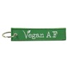 Luso Vegan AF, Embroidered Key Chain