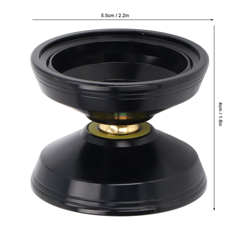 Unresponsive Yoyo Professional Aluminum Alloy Yoyo Toy Birthday Gift with
