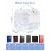 Bafeil Large Bible Cover Case for Women, Bible Case with