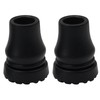 Bonsicoky 2 Pack Cane Tips 3/4 Inch Heavy Duty Rubber