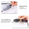 Polarized CLIP-ON Sunglasses for Oakley RHINOCHASER OX3111 0152 52x19 (Silver)