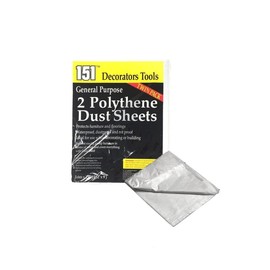 POLYTHENE DUST Sheets 2PK 12X9FT