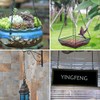 YINGFENG 10 Pack 9.5 Inch Black Hanging Chains, Garden Plant