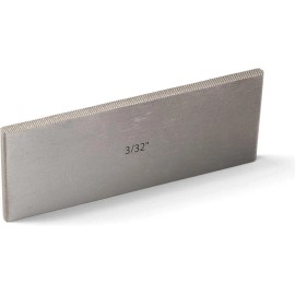 StewMac Saddle Slot Leveling File For Acoustic Guitar Bridges, Fits 3/32"...