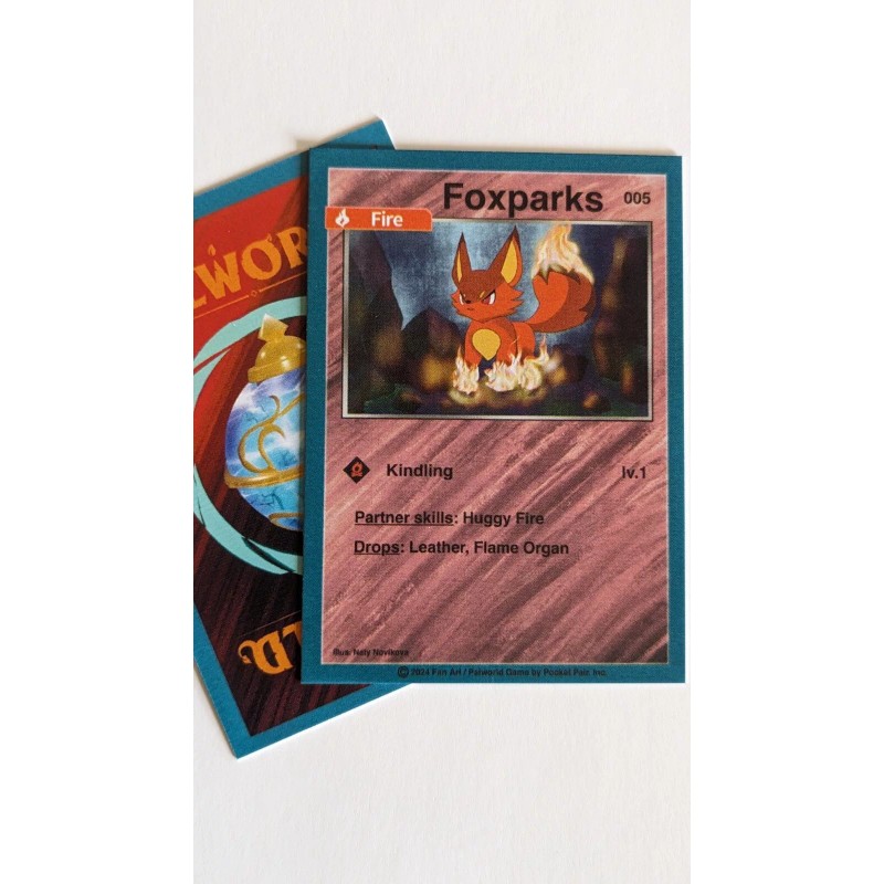 Palworld Trading Cards, Fan Art 6-Pack (2024)