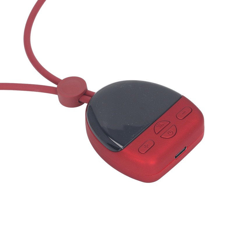 Mini Electric Pulse Pendant Neck Massager with Heating Pulse 6