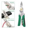 12 in 1 Foldable Wire Stripper with Electricity Measurement Function,