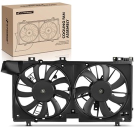 A-Premium Engine Radiator Cooling Fan Assembly Compatible with Select Subaru Models - Outback, Legacy, 2015 2016 2017 2018 2019, 2.5L - Replace# 45131AL01A, 45122AL01APFM
