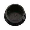 Baomain 25-Pack Plastic Hole Plugs Black 7/8" (22mm) Locking Hole