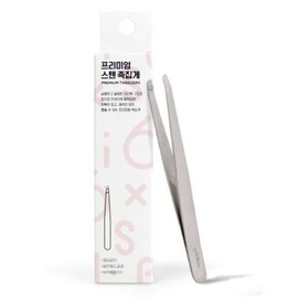elisix Premium Stainless Steel Tweezers (2 Pieces) / elisix 프리미엄 스텐 족집게 2개